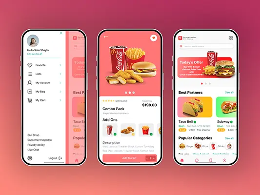 FastFood App UI Design 2